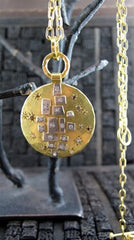 Annie Fensterstock Aerial Pendant in 18K and 22K Gold--Sold Separately, without Chain
