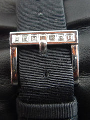 Chopard Ladies Diamond Dinner Watch with Silk Grosgrain Band