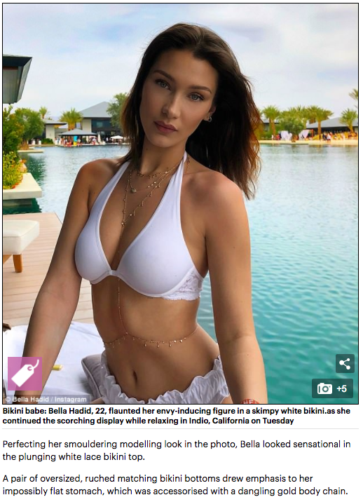 Bella Hadid - Tuille Swim Bottom - Are You Am I 