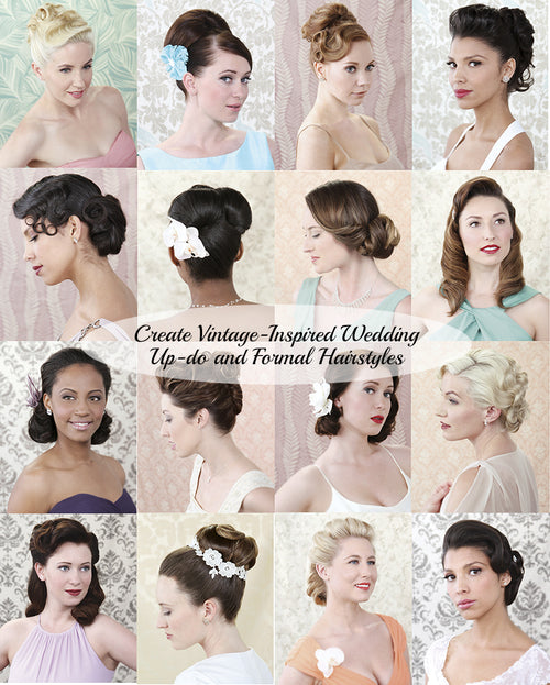 Vintage Inspired Hairstyles for formal Occaisions - paperback –  Velvet-Rose's Pin Up Dressing Room