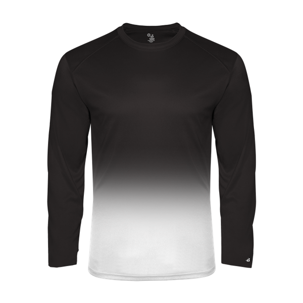 Multiple Sizes Blue/Gray Poly Long Sleeve Shirt NEW Badger Sport 