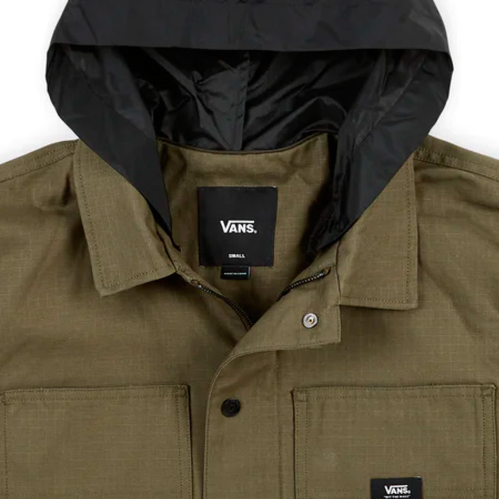 vans ripstop drill chore coat lined