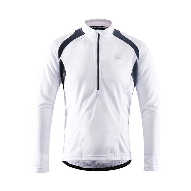 arsuxeo men's long sleeve cycling jacket