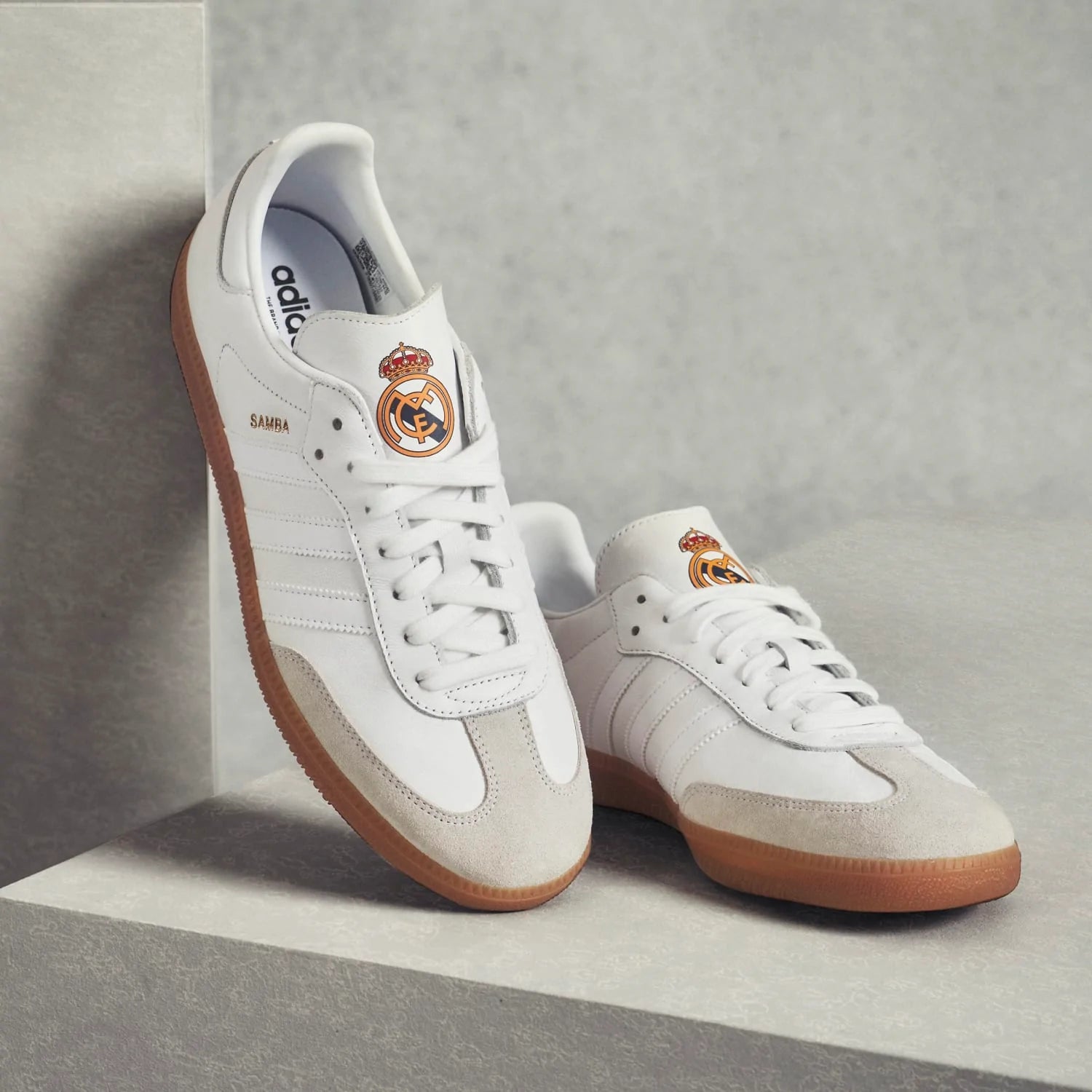 Real Madrid adidas Originals Samba shoes White - Real Madrid CF US Store