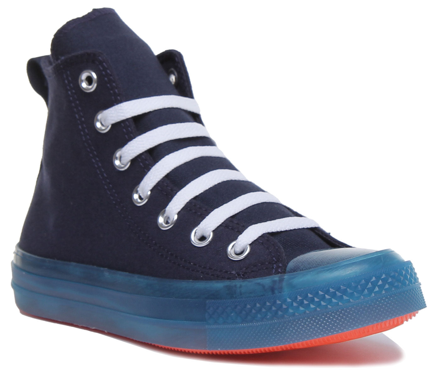 Converse 168566C CT All Star Coloured Sole Hi Trainer In Navy Blue For –  4feetshoes