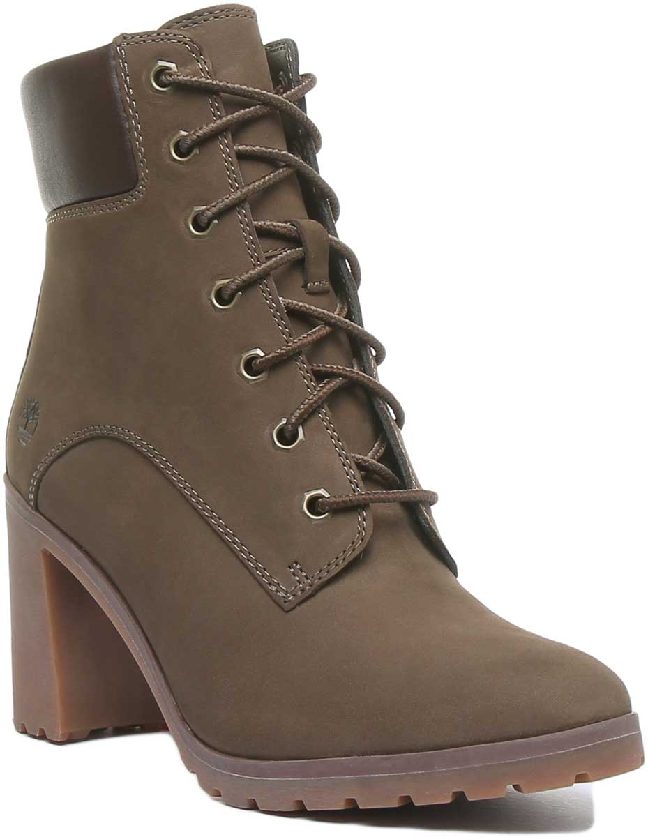 Timberland A1Tmv Allington 6 Inch Heeled Boot In Olive For Women
