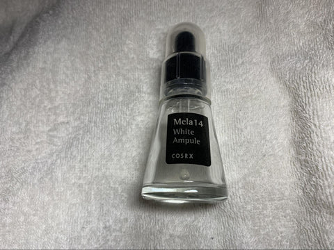 Cosrx Mela14 White Ampule korean skincare kbeauty unniesskincare routine