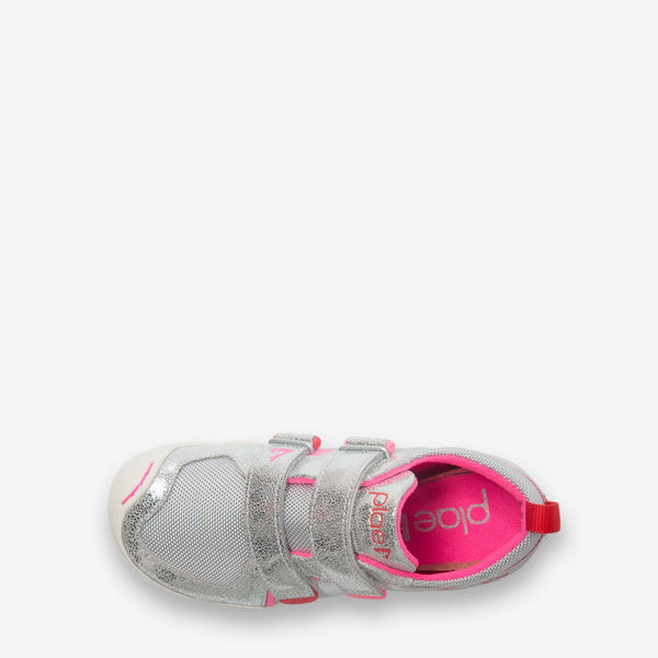 Ty Metallic Silver - PLAE Kids Shoes