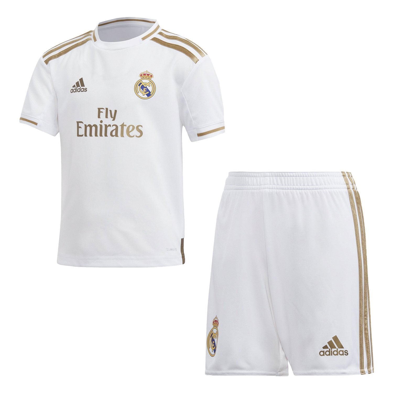 pistool Opvoeding Vliegveld Real Madrid Kids Home Mini Kit 19/20 - White - Real Madrid CF | KR Shop