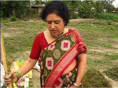 Anjali Pathak - Preparing Liquid Manure