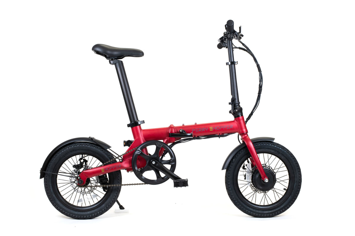 tesco hopper electric folding bike