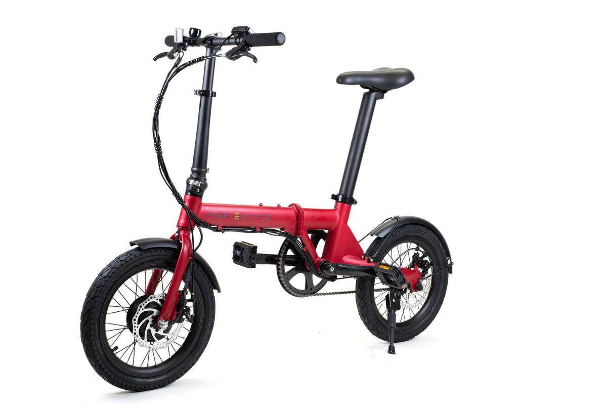 tesco hopper electric folding bike