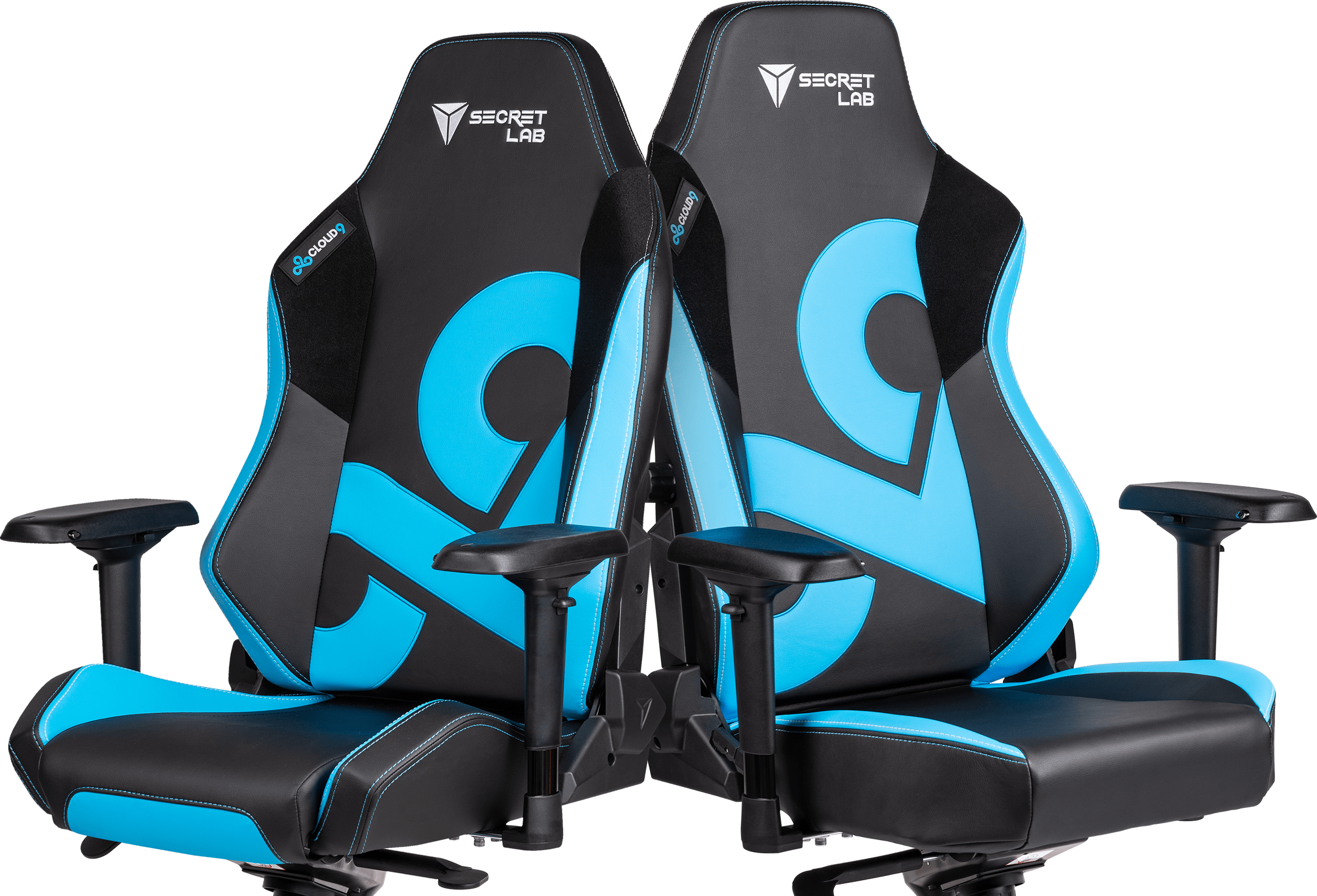 Secretlab x Cloud9 - OMEGA and TITAN Special Edition Gaming Chairs