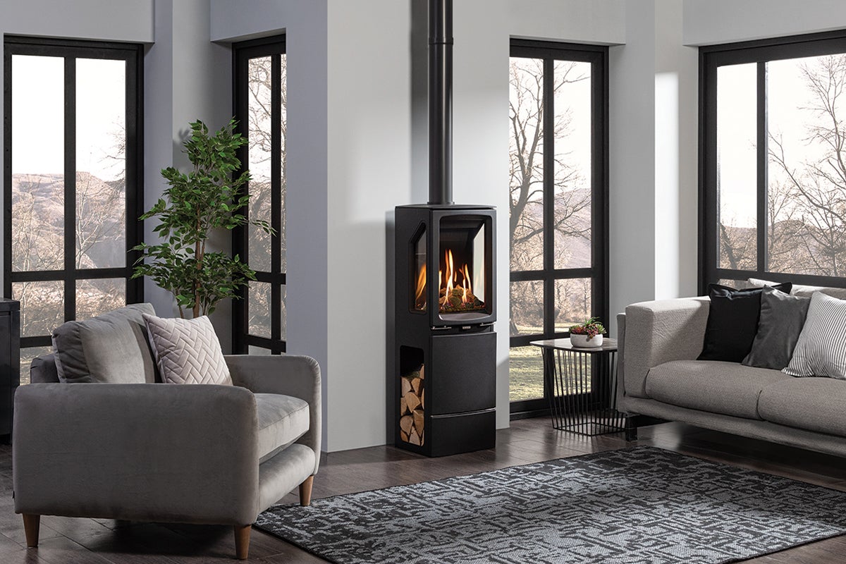 Vogue Midi T Highline Gas Stoves-Stovax Gazco-The Stove Yard