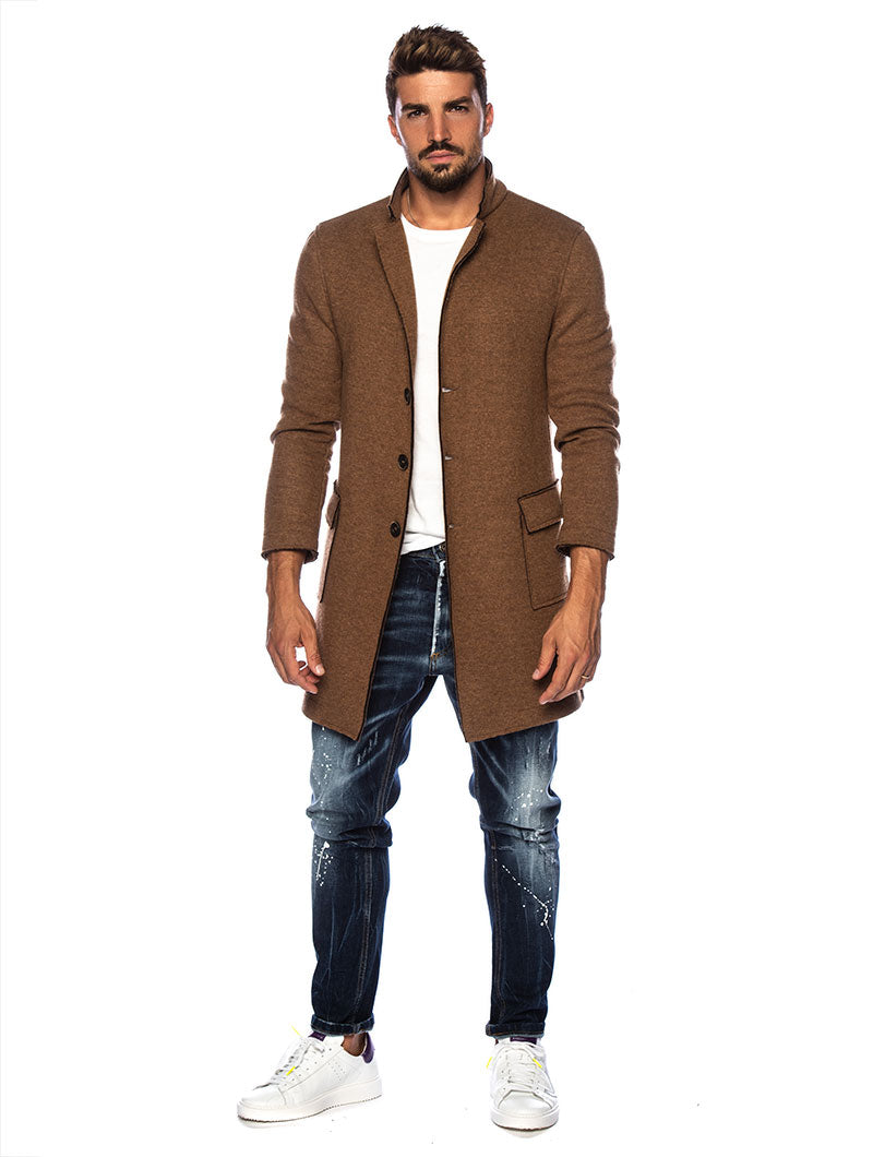 ZANE COAT IN CAMEL