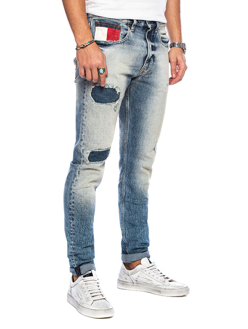 TJ 1988 RELAXED TAPERED CLRKL JEANS IN BLUE DENIM