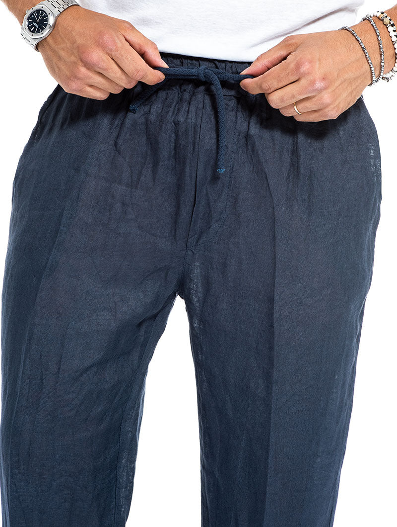 LIONEL CASUAL PANTS IN BLUE