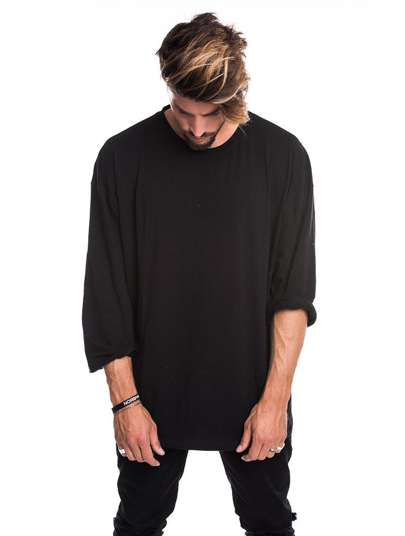 BOSTON OVER T-SHIRT IN BLACK