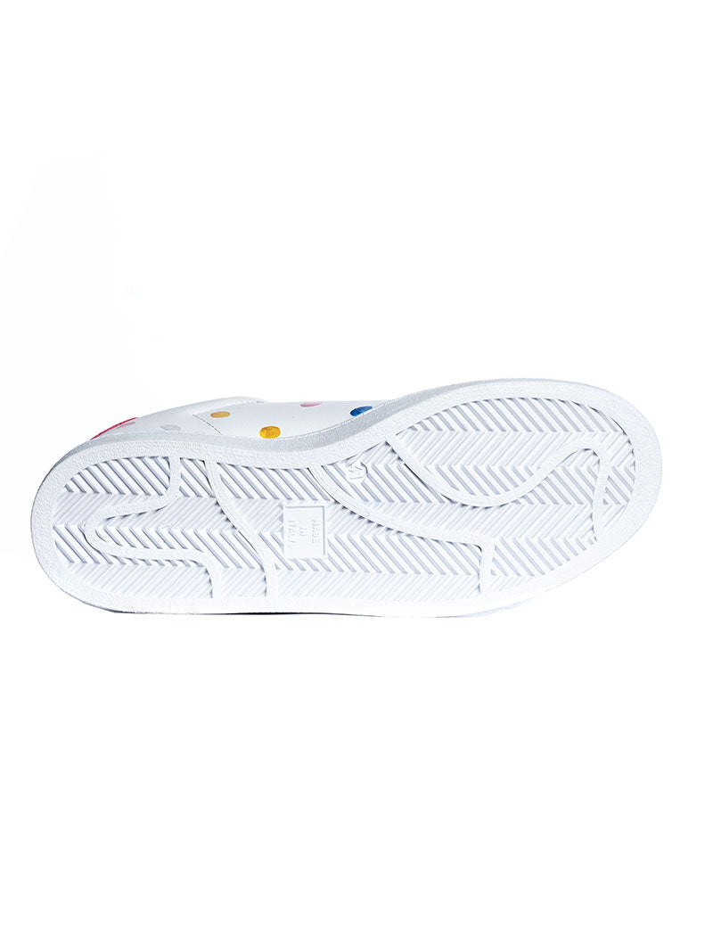V2 POIS SNEAKERS IN WHITE