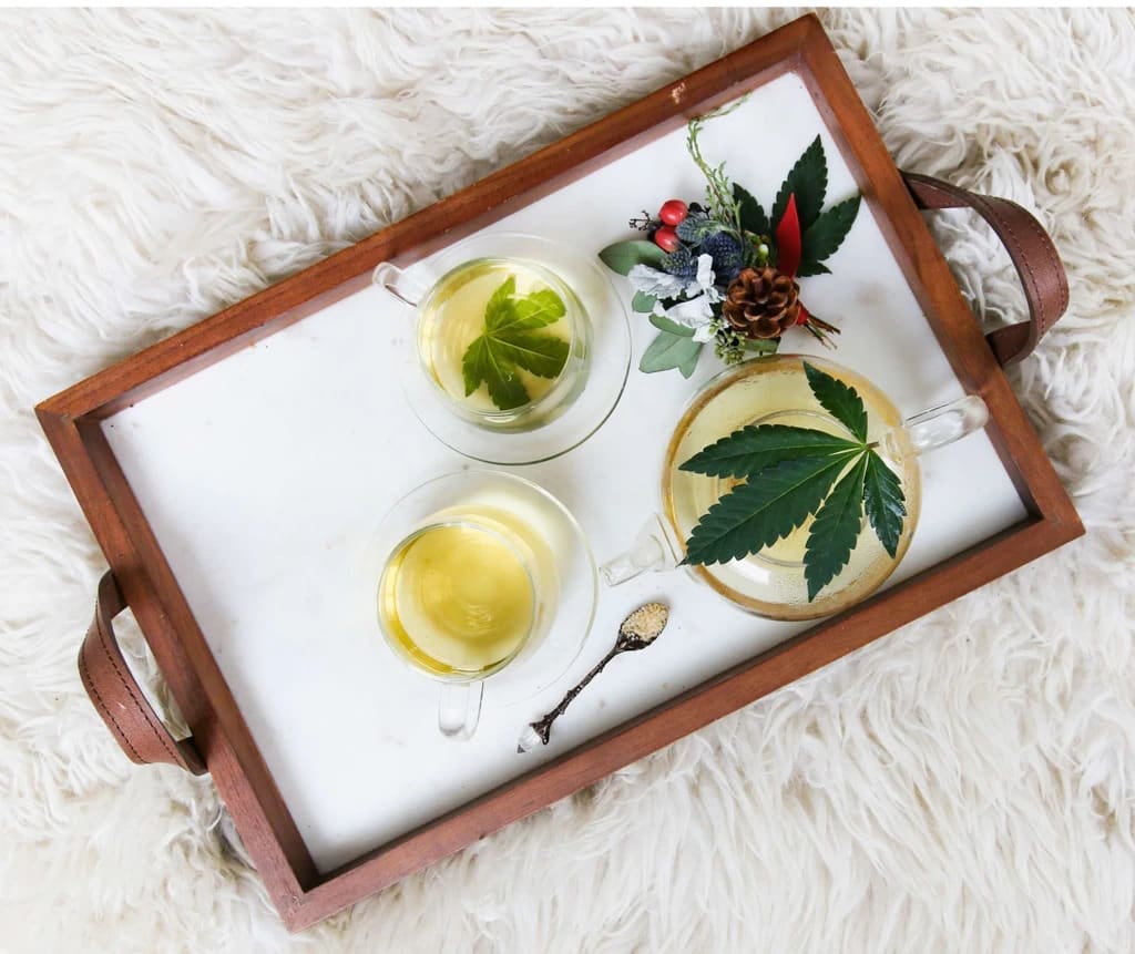 cbd oil in tea