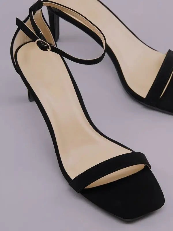 Timeless Strappy Kitten Heel Shoes Jolie Vaughan Mature Women's Clothing