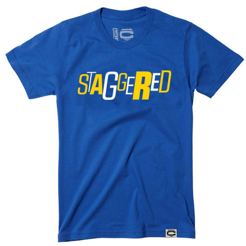 Staggered (Golden State Warriors color-way)