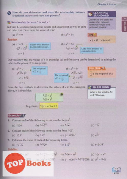 [TOPBOOKS Pelangi Teks] Mathematics Form 3 KSSM DLP