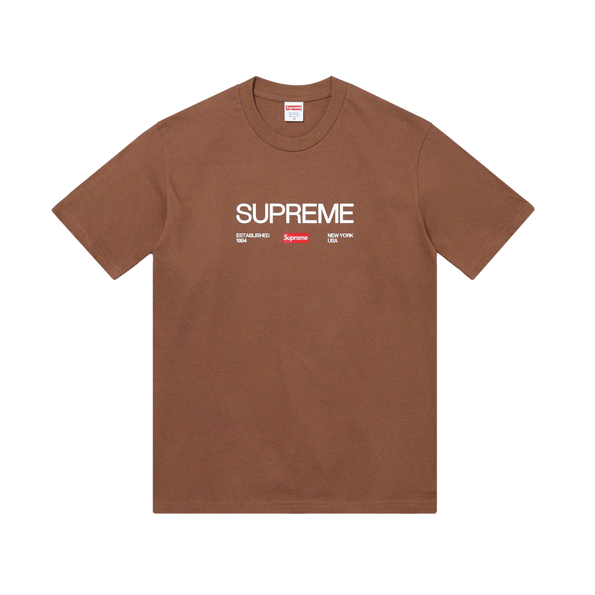 supreme est 1994 tee