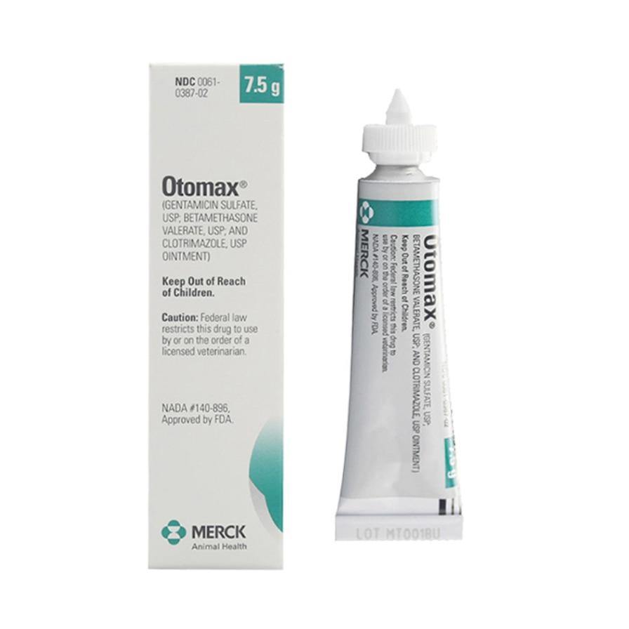 Otomax Otic Ointment Ear Drops For Dog -7.5g ( Surolan altenative )