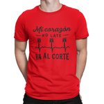 Camiseta Mi corazón no late va al corte