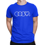 Camiseta Audi corazón