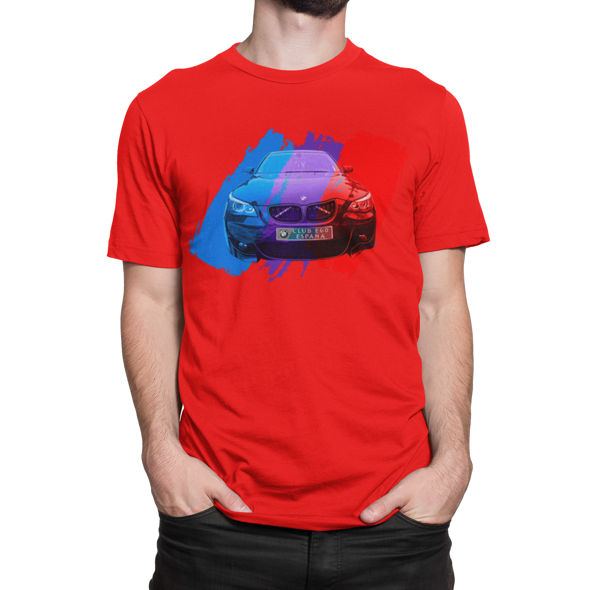 camiseta bmw e60 bandera ///M