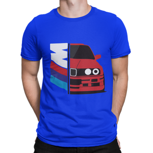 camiseta bmw m3 e30 clásico rally