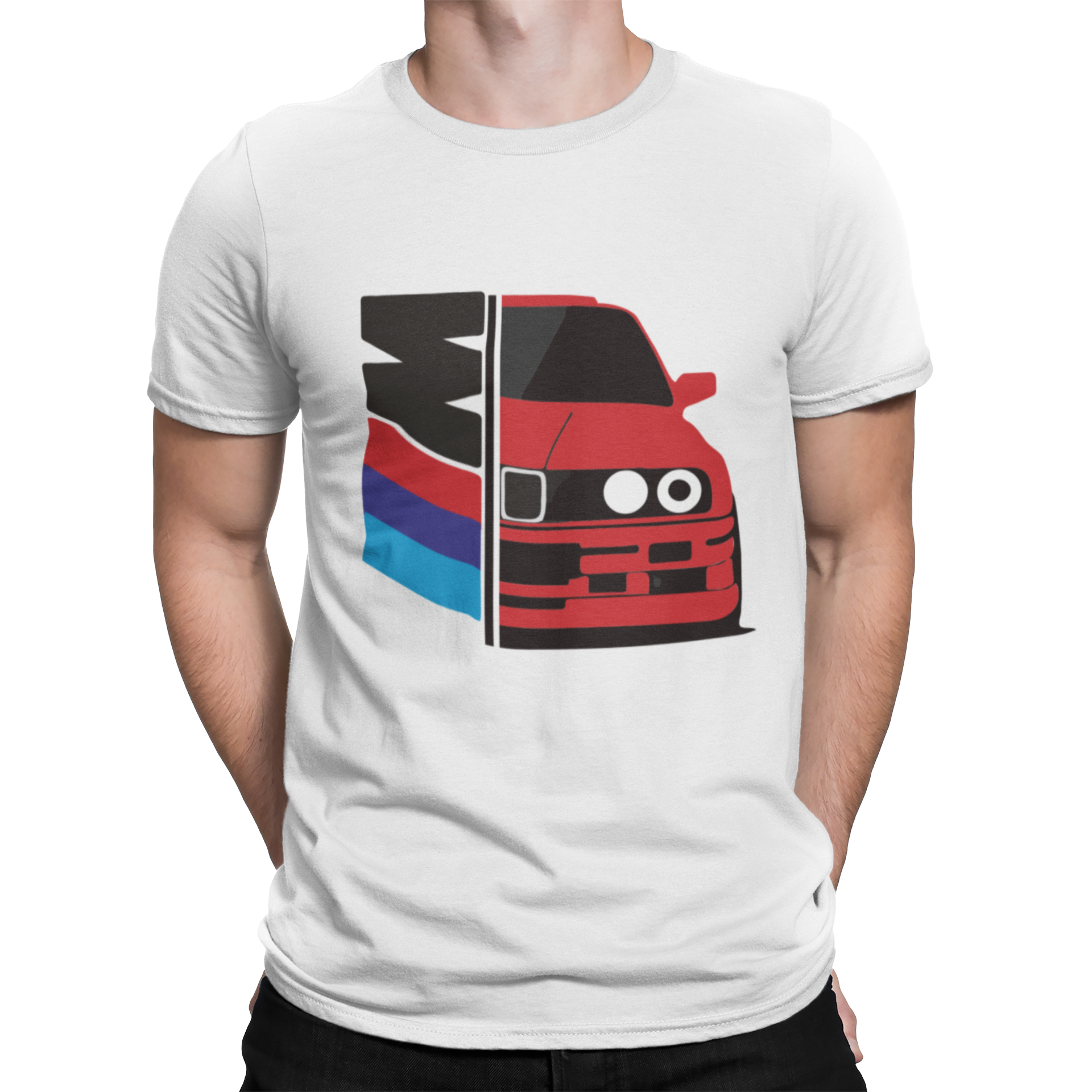 camiseta bmw m3 e30 clásico rally