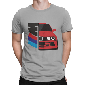 camiseta bmw m3 e30 clásico rally