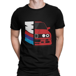 camiseta bmw m3 e30 clásico rally