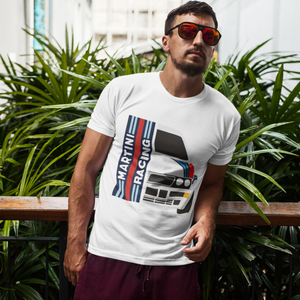 camiseta blanca lancia delta integrale martini hf 