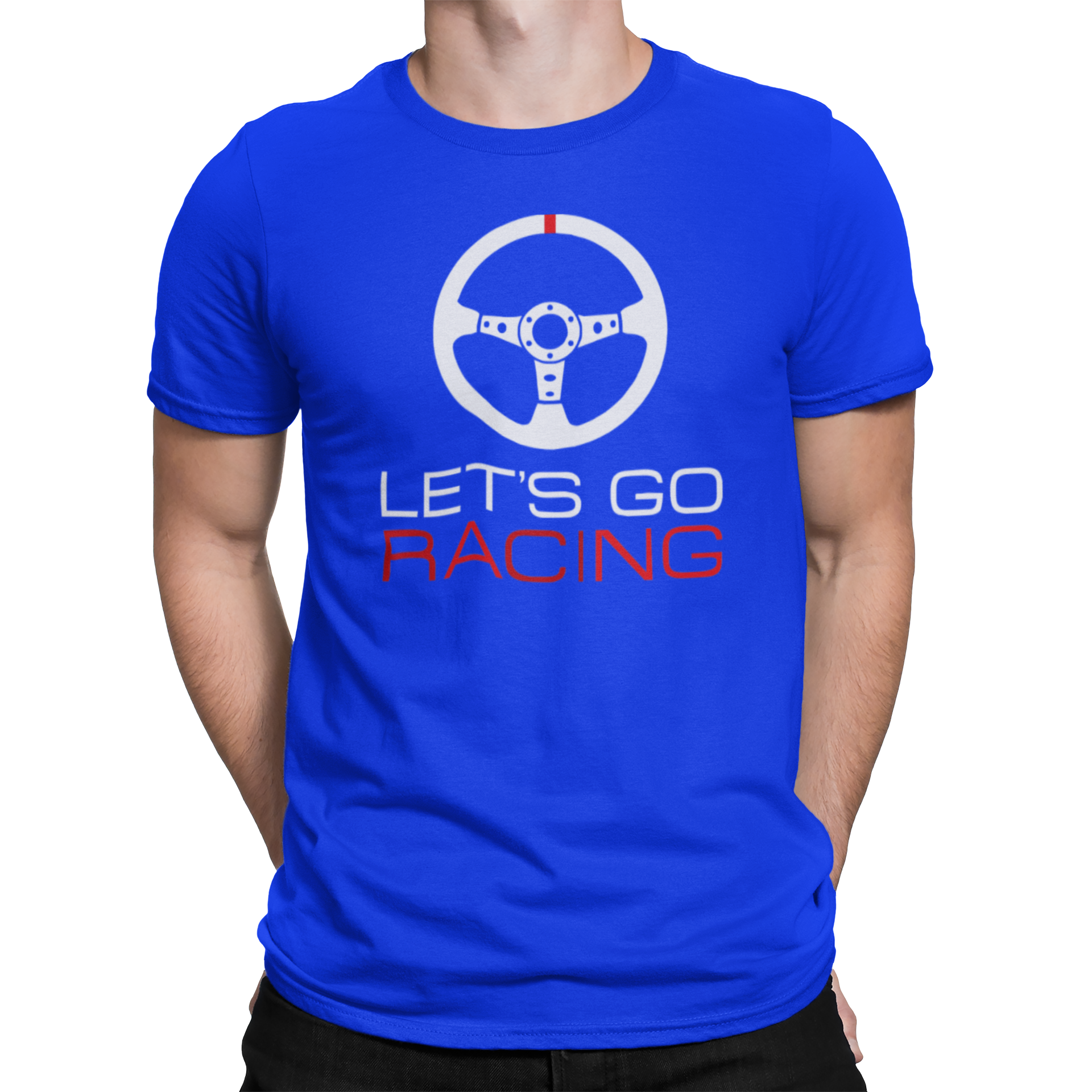 Camiseta "Lets go racing"