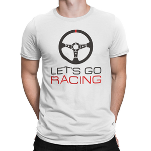 Camiseta "Lets go racing"