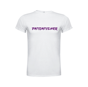 Camiseta Pandanisher letras blanca