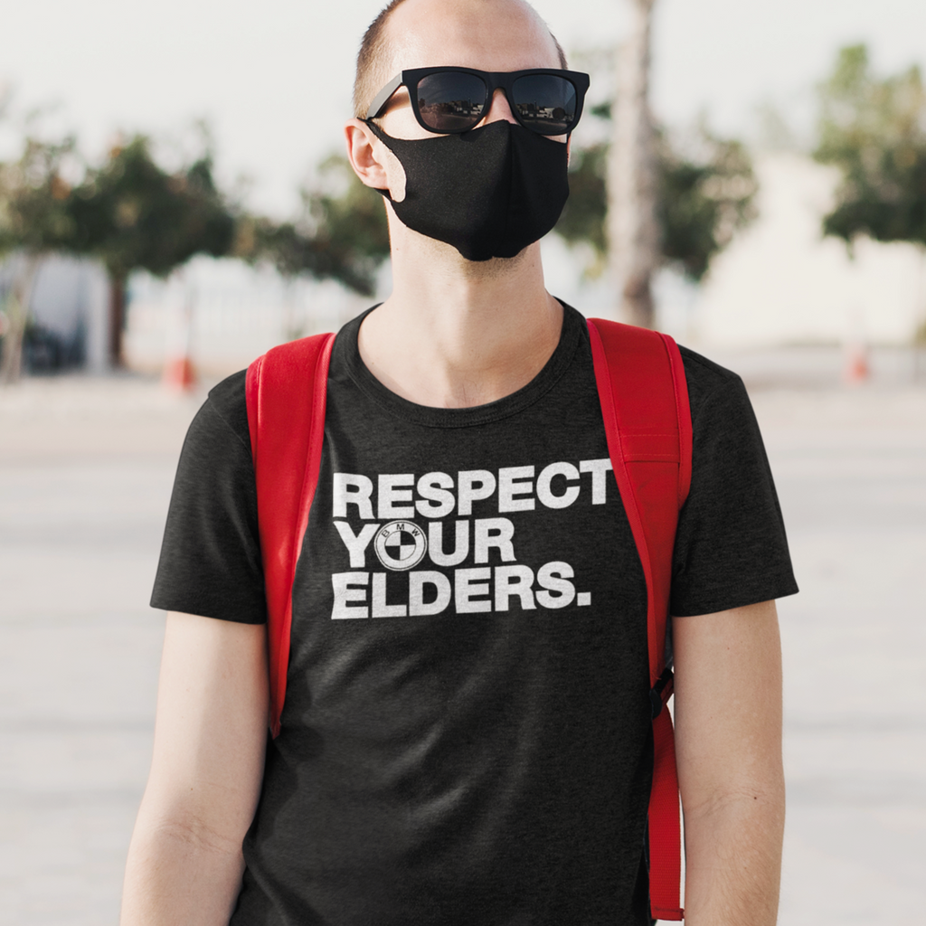 Camiseta BMW Respect Your Elders