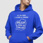 Sudadera "Fe en dios, e ferro a fondo"