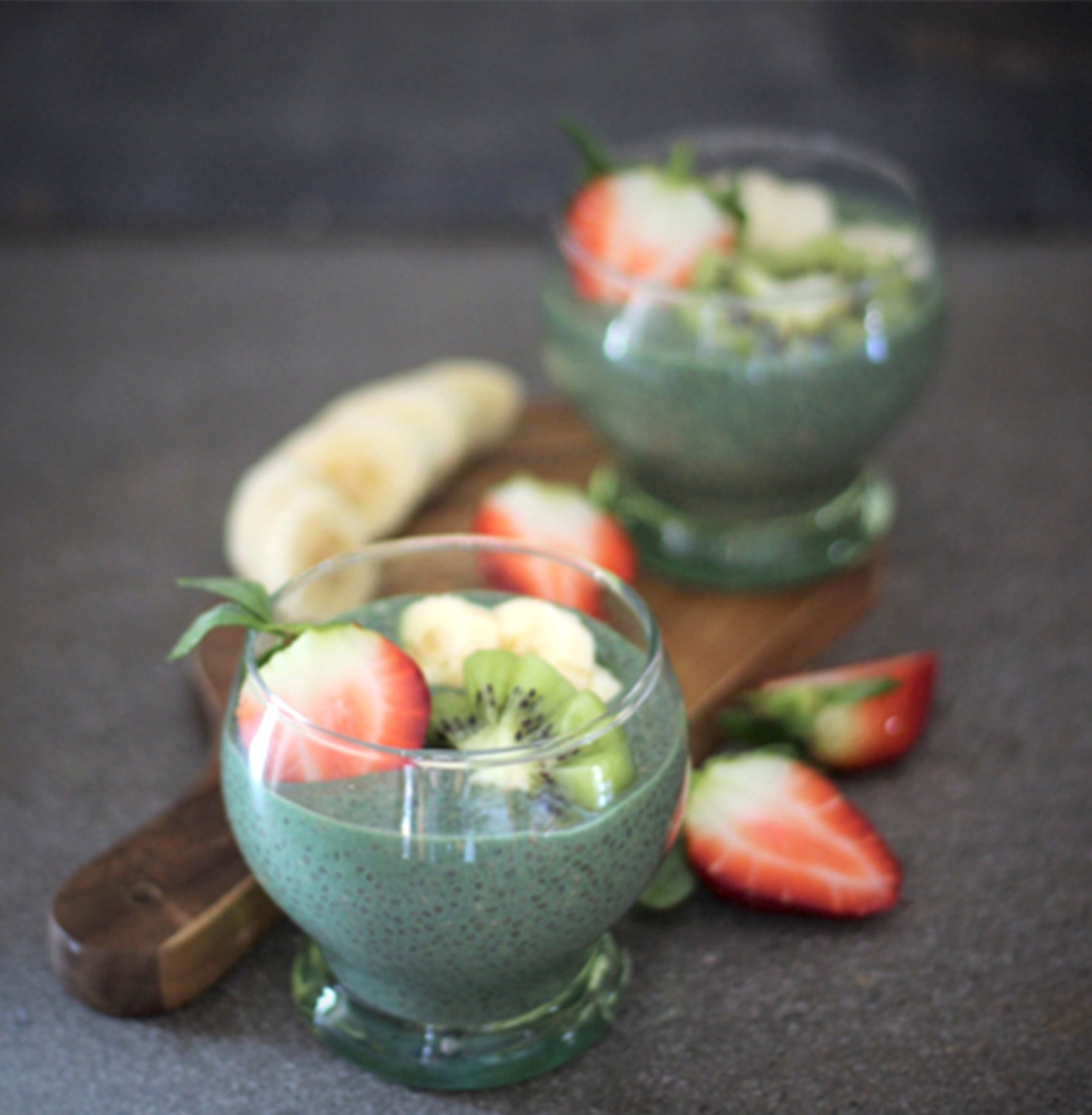 Super Green Chia Pudding