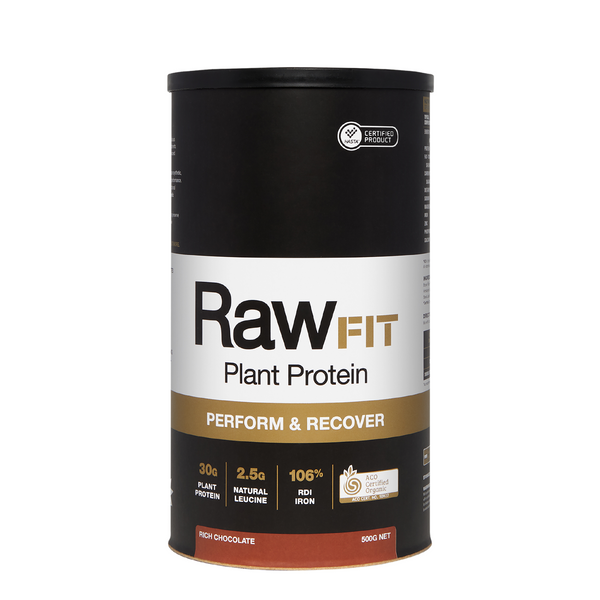 RawFIT Plant Protein Perform & Recover Rich Chocolate