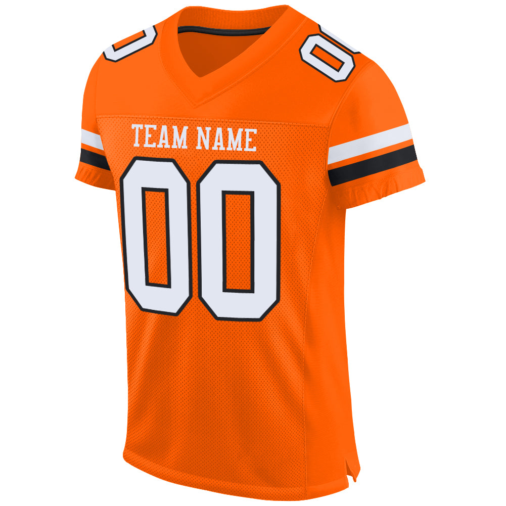 orange and white jersey