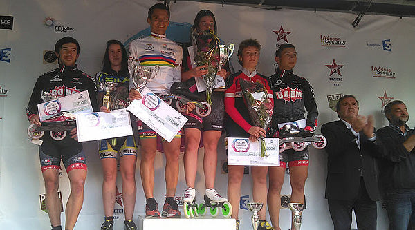 Bont Red Magic wheels win at the World Inline Cup at Dijon, 12 June 2016
