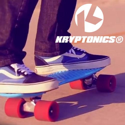 Kryptonics Torpedo Plastic Skateboard mini cruiser 23 inch