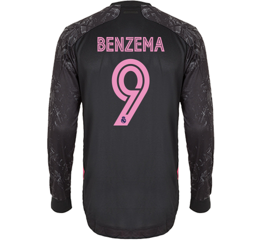 benzema long sleeve jersey