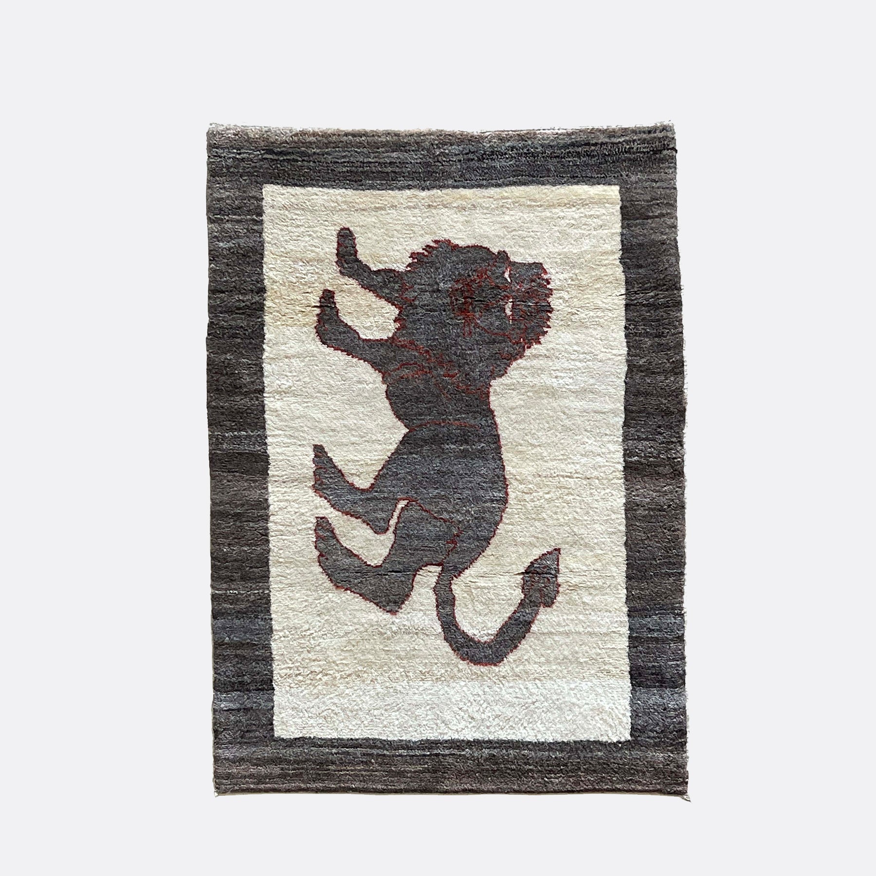 ペルシャ絨毯 高品質 ライオン ギャッベ 4606 カーペット | triartmkt