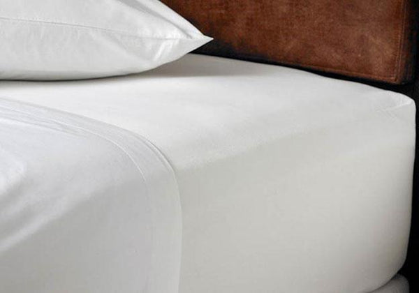 American Boutique 100% Cotton Bed Sheets - White - American Towels